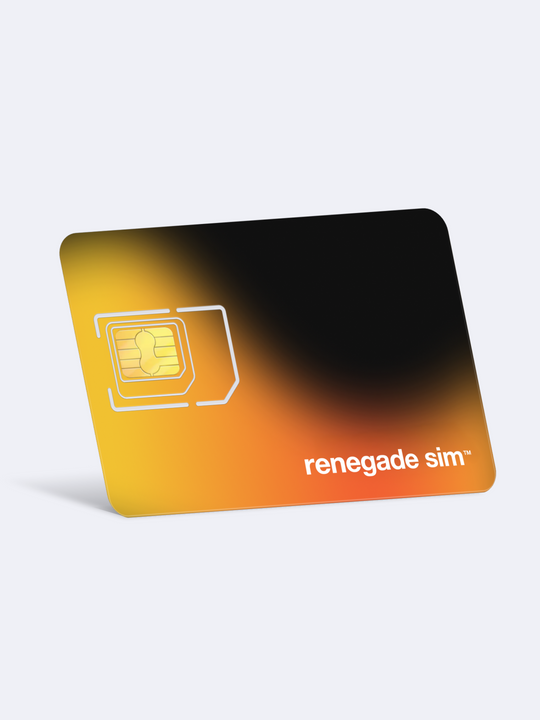 Renegade SIM — Enhanced Freedom and Privacy