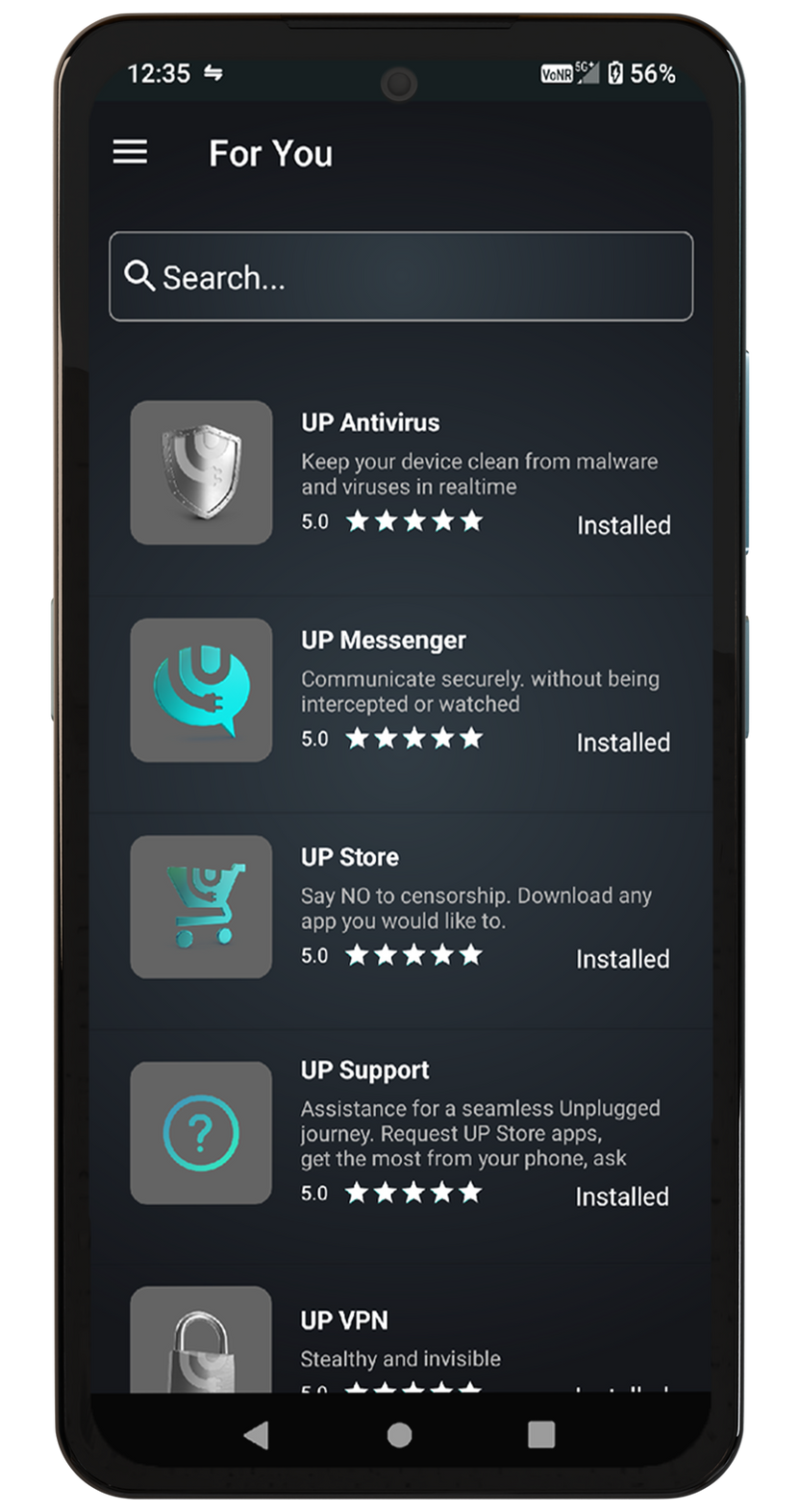UP Phone Unplugged
